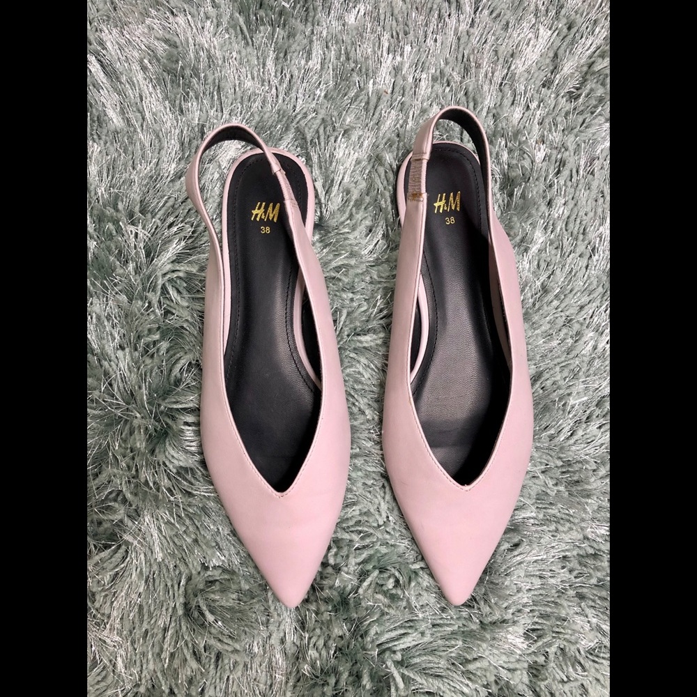 H&M Slingback Pointed Toe Flat